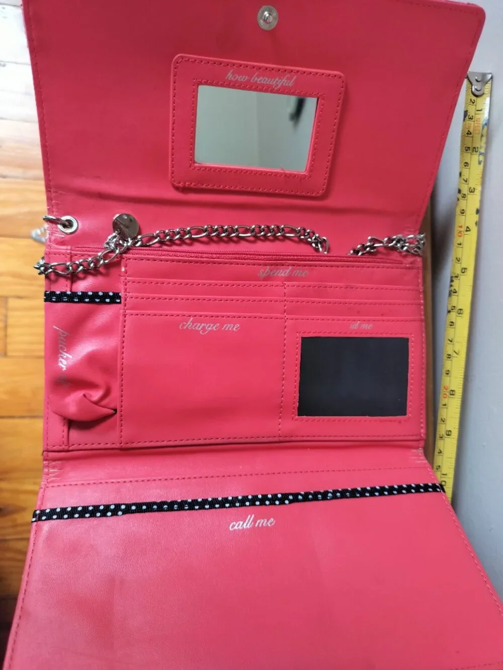 Pink Salmon Color Clutch/Purse